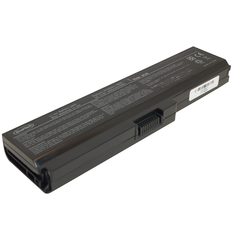 Bateria color negro 6 Celdas OVALTECH para Toshiba Satellite M300 M305 L515D