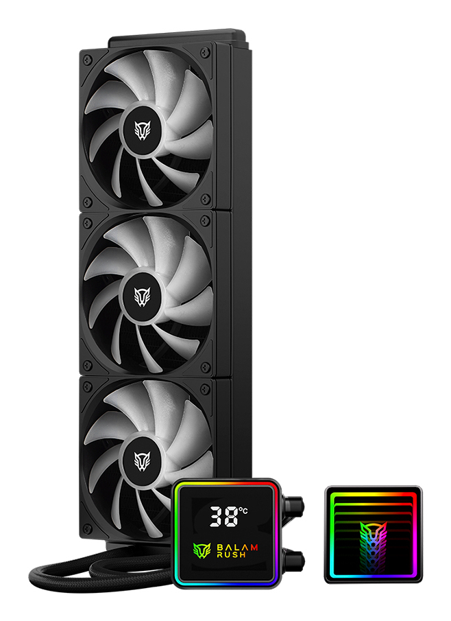 Enfriamiento y Ventilación Balam Rush CRYO PRISM 360 BLACK