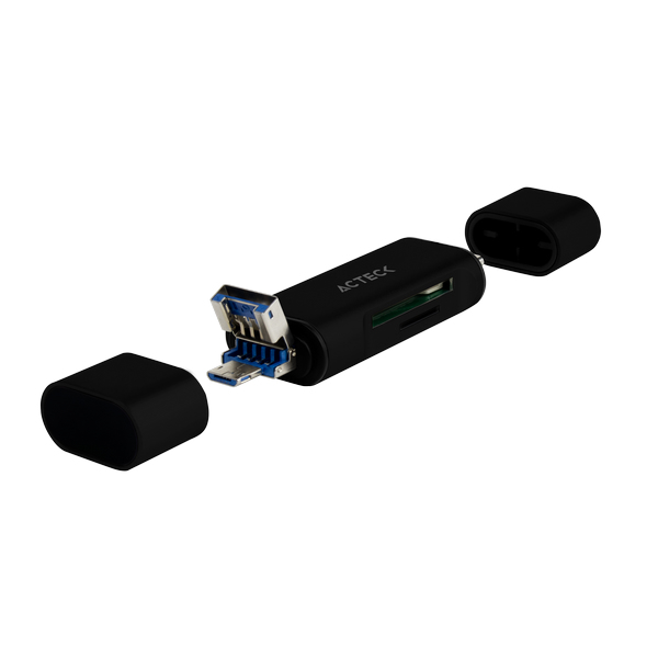 Lector USB A/ USB C/ MicroUSB ACTECK DH450 