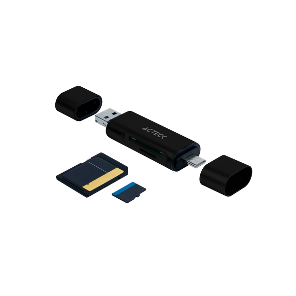 Lector USB A/ USB C/ MicroUSB ACTECK DH450 