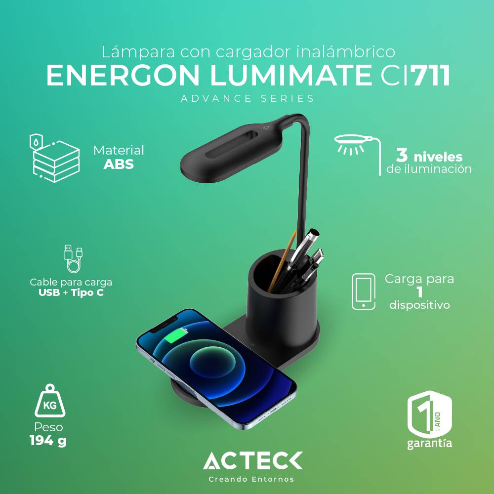 cargador ACTECK CI711 