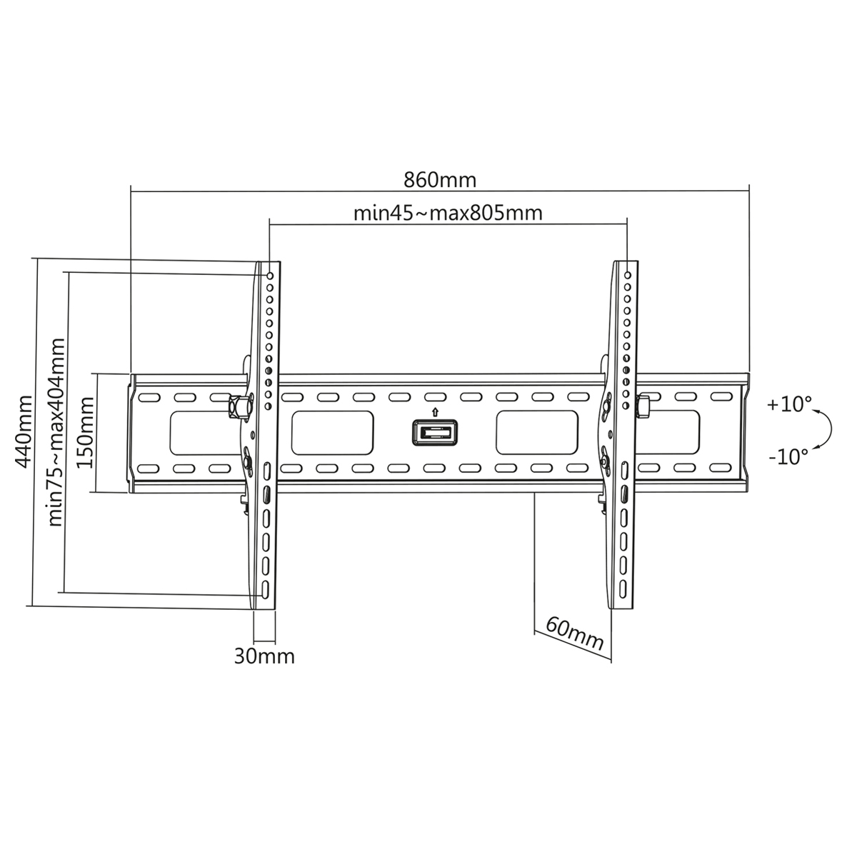 Soporte para TV MANHATTAN 423830