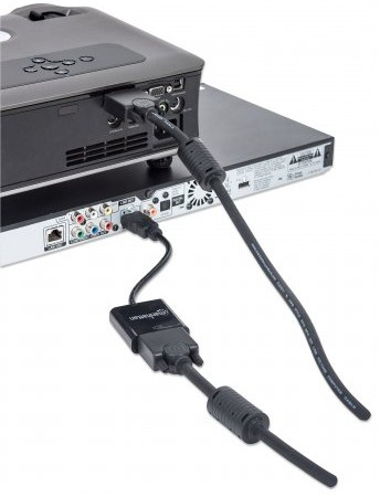 Convertidor HDMI a VGA  MANHATTAN 151436