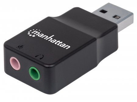 Convertidor USB  a Audio  MANHATTAN 152754