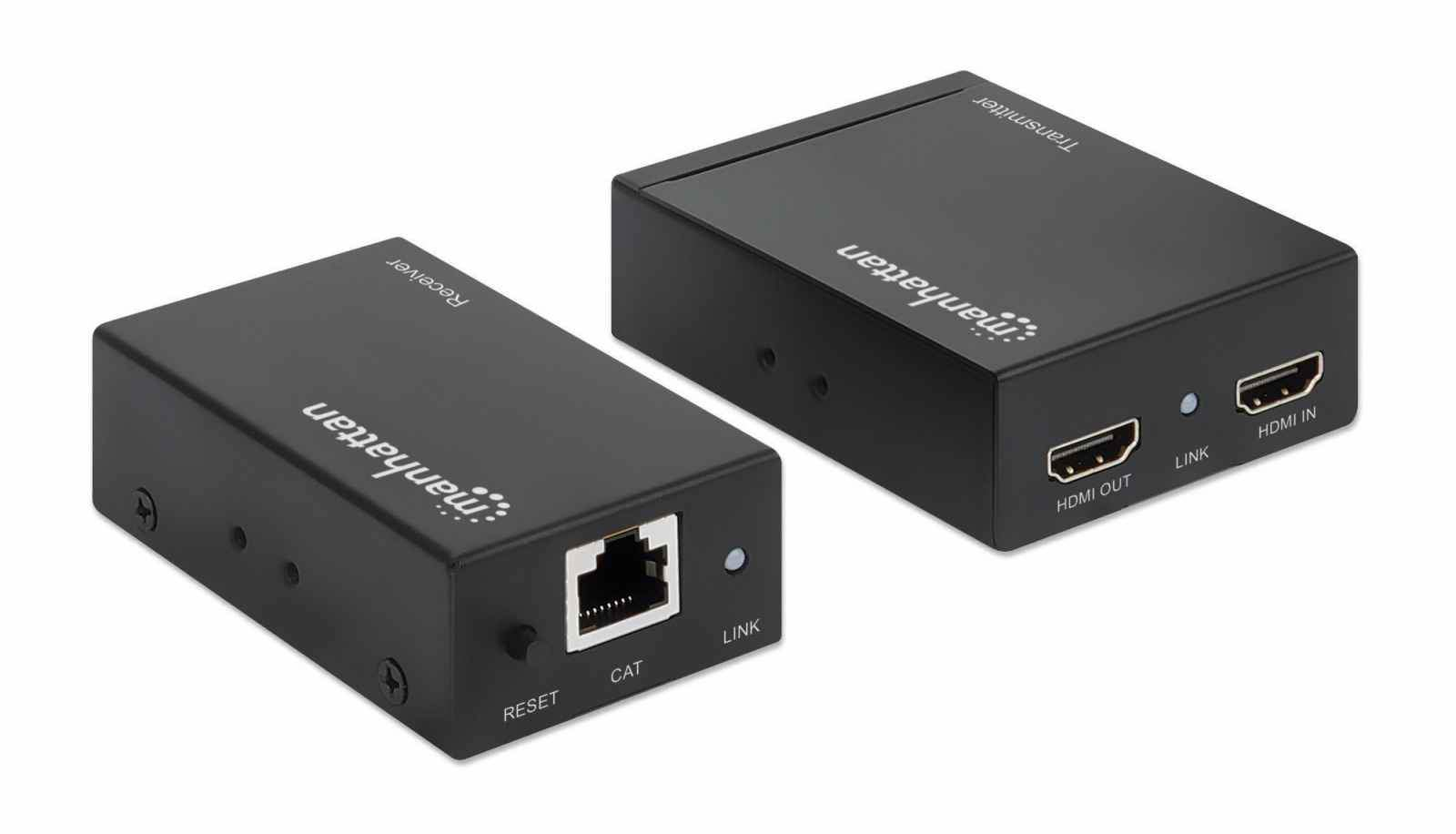 Kit extensor de HDMI sobre Ethernet MANHATTAN 207584