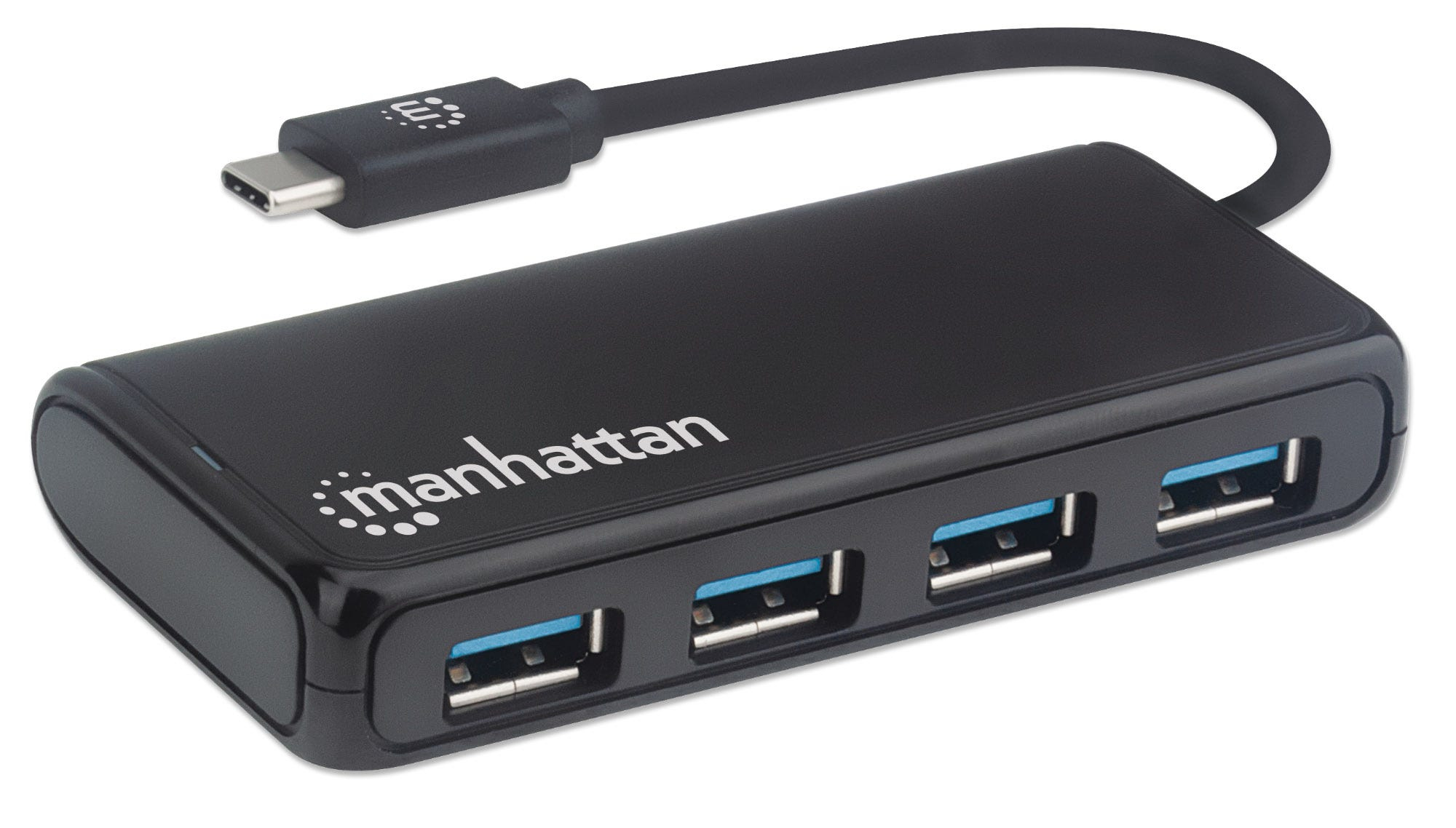Conector Múltiple de 4 Puertos para USB MANHATTAN 164924