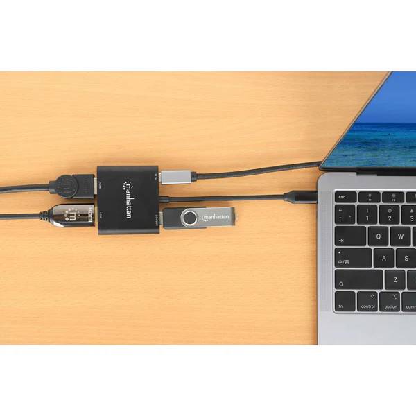 Convertidor USB C HDMI MANHATTAN 154321