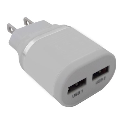 Cargador BROBOTIX 2 Puertos USB 161264B