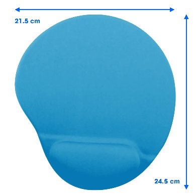MOUSEPAD BROBOTIX TIPO GEL TURQUESA