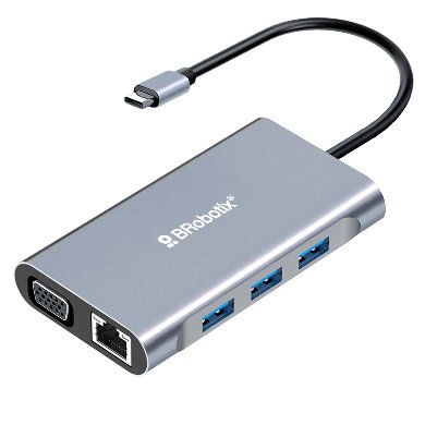 Docking 7 EN 1: USB V3.0 tipo C a USB V3.0 BROBOTIX 6001202