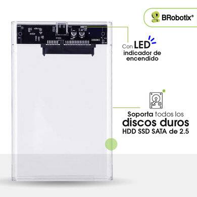 Gabinetes para Discos Duros BROBOTIX 6007587