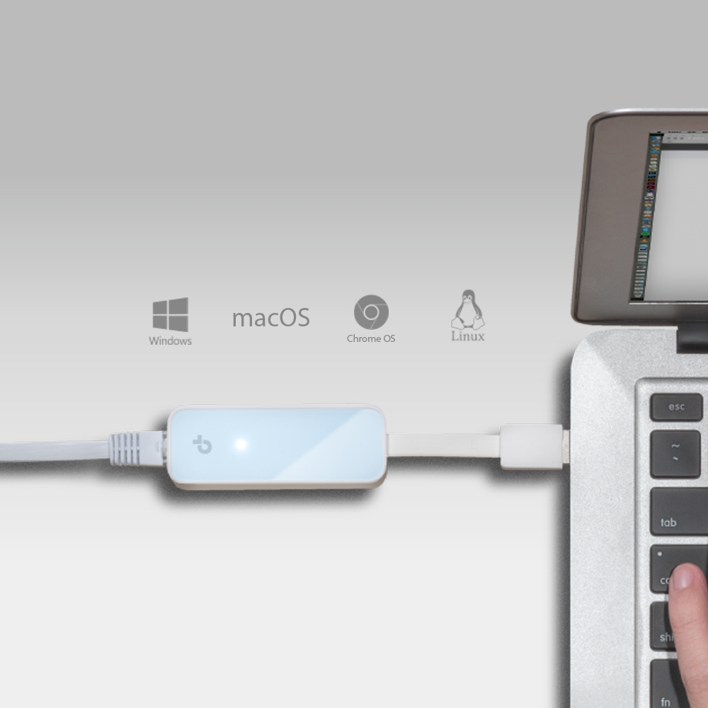Adaptador USB- Ethernet RJ45 TP-LINK UE200