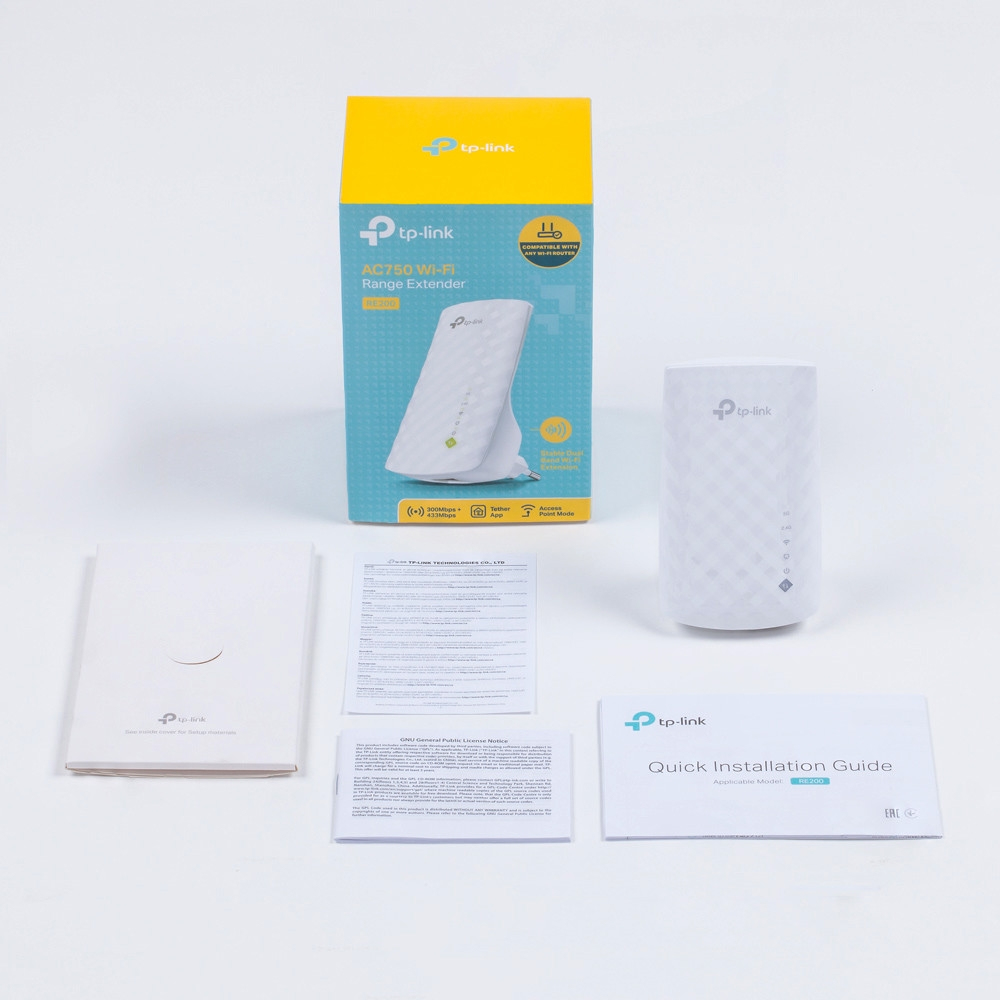 Extensor de Rango Dual Band   TP-LINK RE200