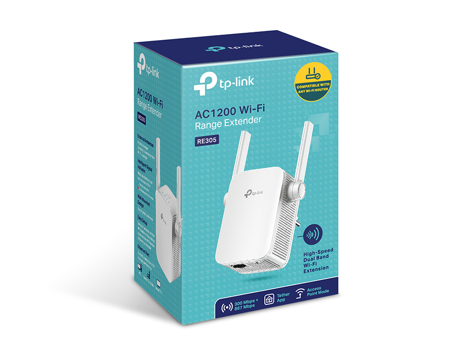 Expansor de Rango Dual Band TP-LINK RE305