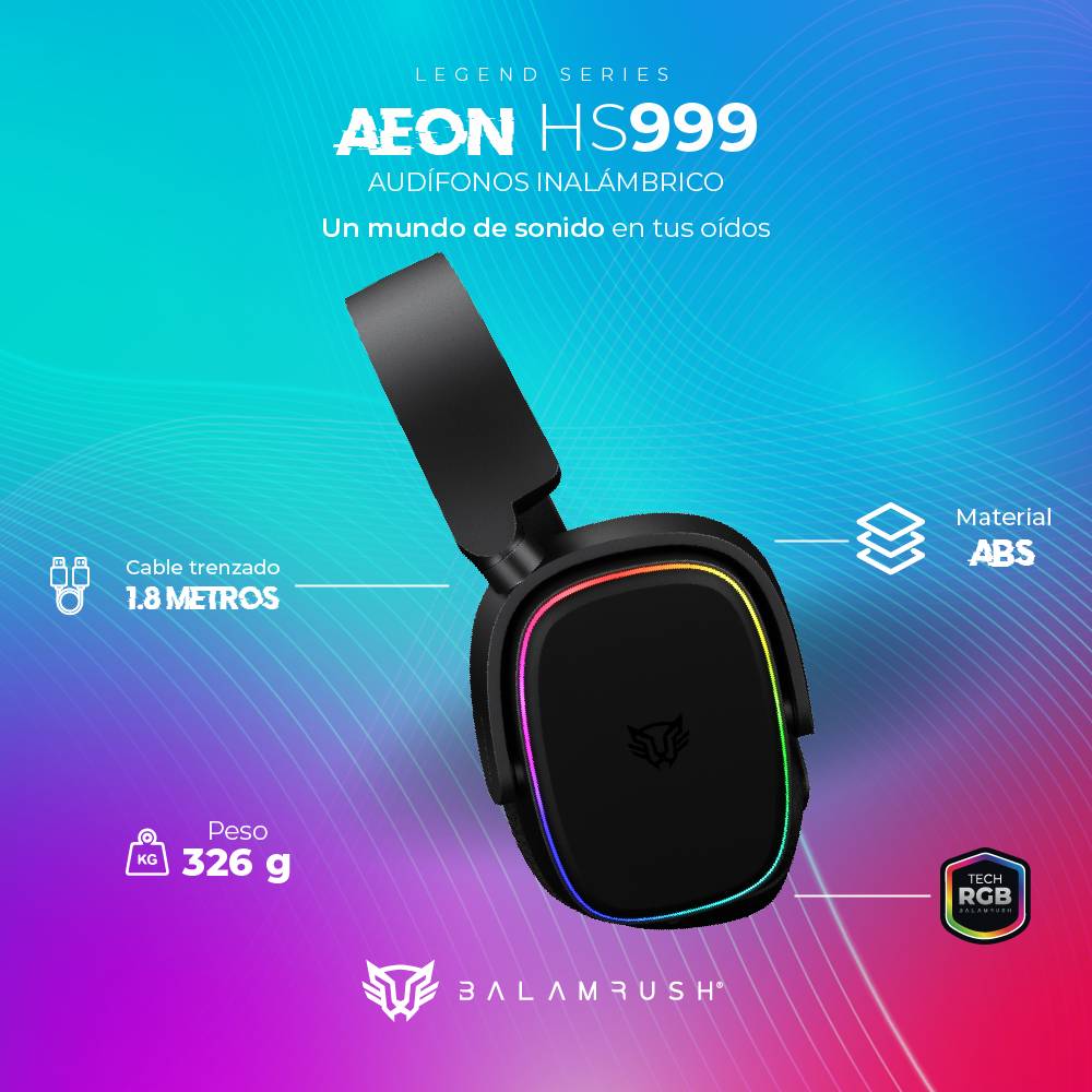 Auriculares Balam Rush HS999 