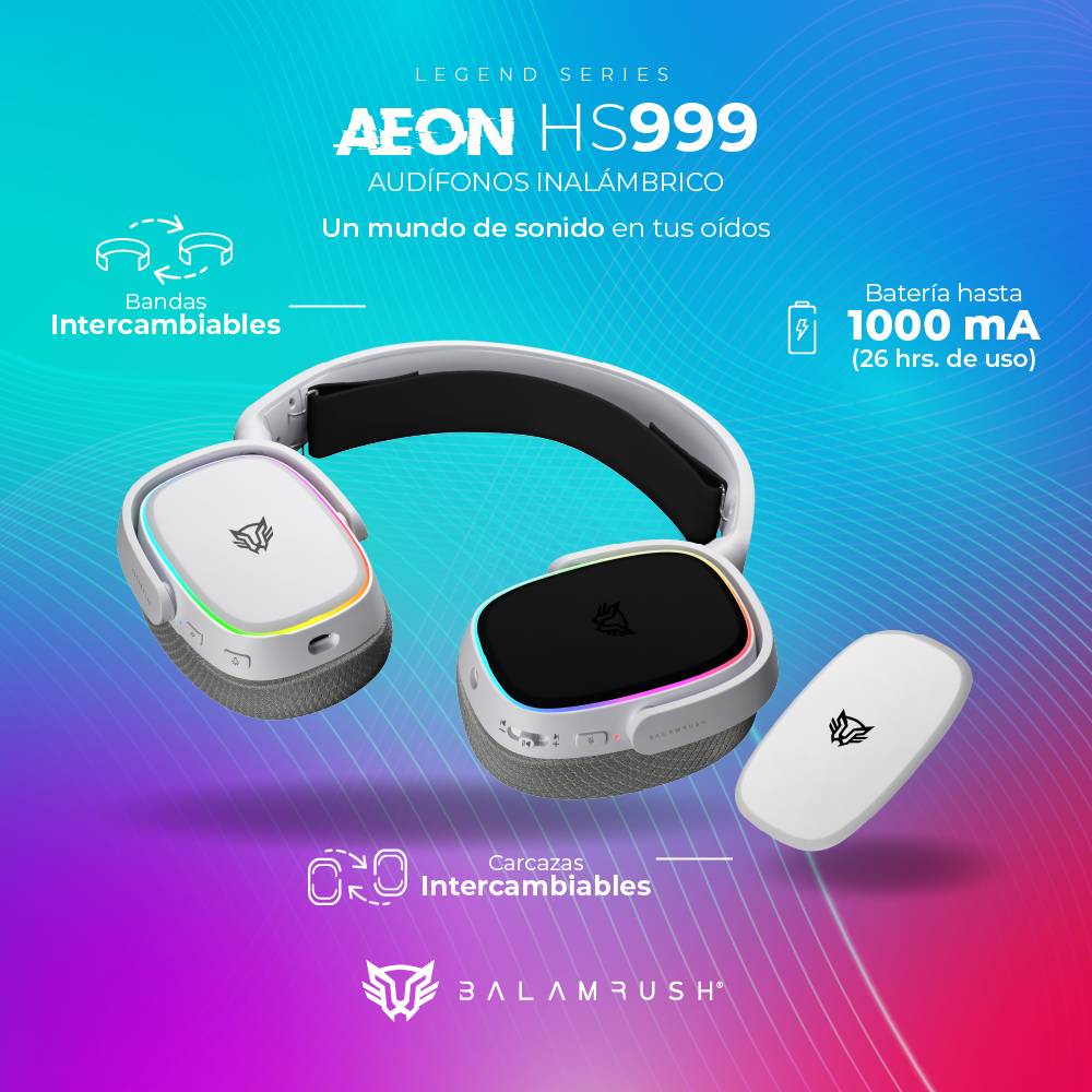 Auriculares Balam Rush HS999 