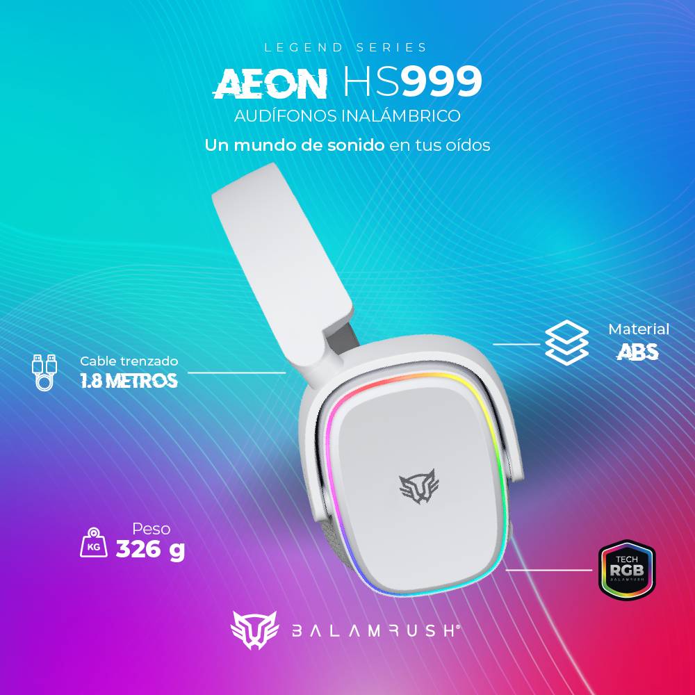 Auriculares Balam Rush HS999 