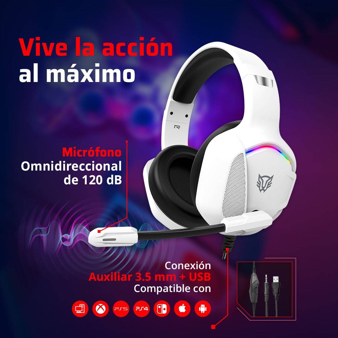 Diademas Gaming Balam Rush BR-941198