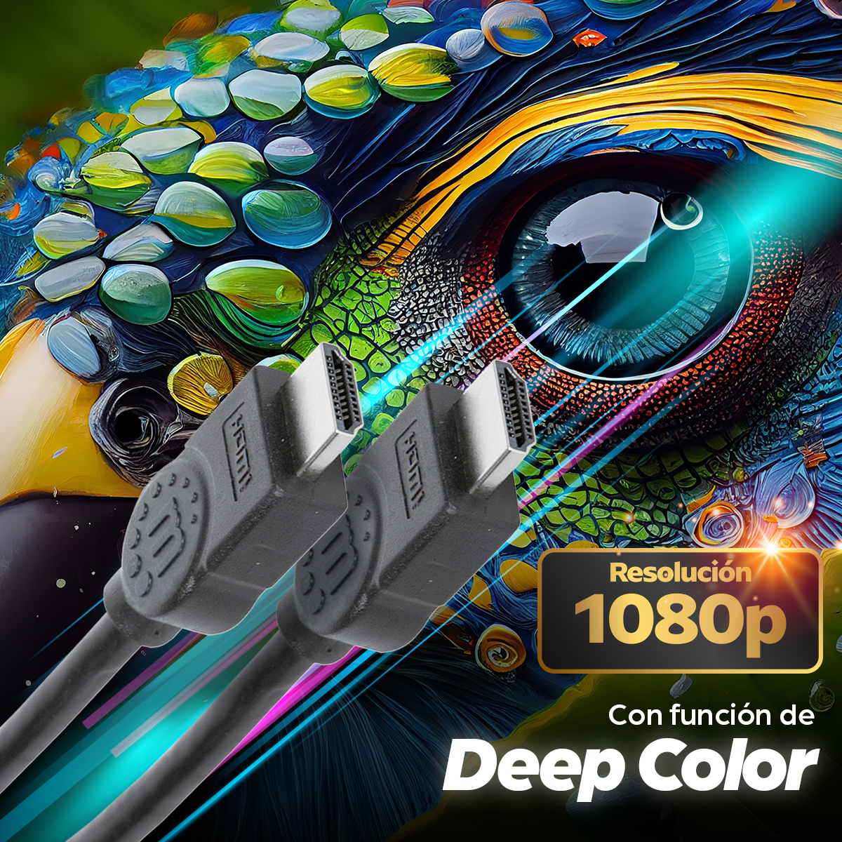 Cable HDMI MANHATTAN 323246