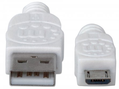 Cable USB a Micro B MANHATTAN 323987