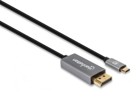 Cable USB-C a DisplayPort M  MANHATTAN 354851 