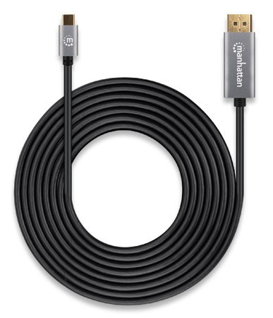 Cable USB-C a DisplayPort M  MANHATTAN 354851 