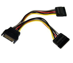 CABLE SATA P/CORRIENTE DOBLE A.6 BROBOTIX 180824