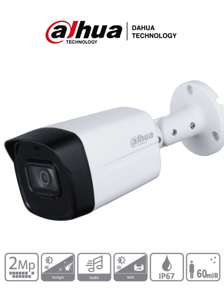 Cámara HDCVI Bala Dahua Technology HAC-HFW1231TLM-I6