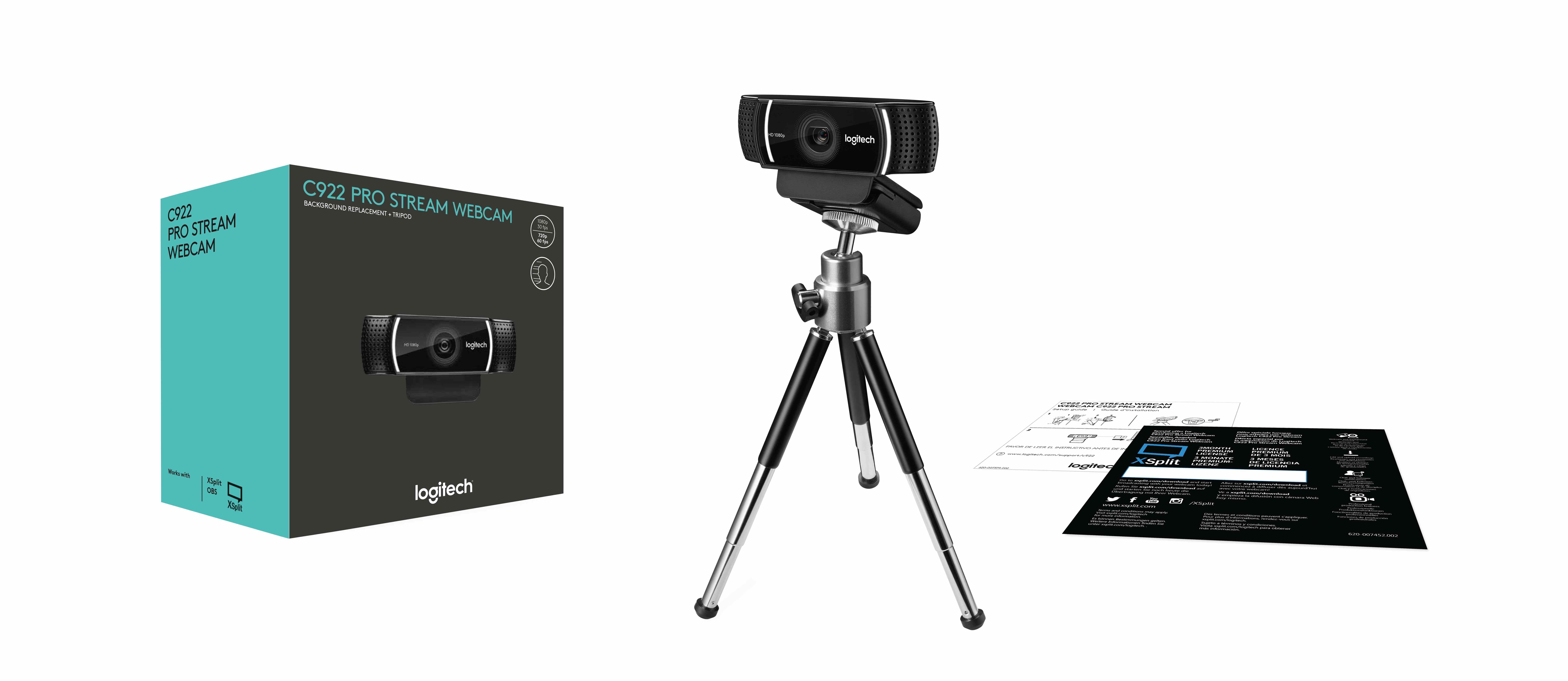Cámara LOGITECH C922