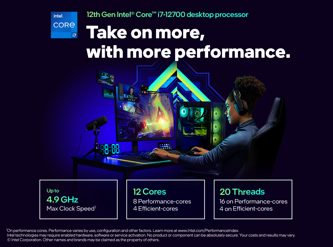  INTEL i7-12700