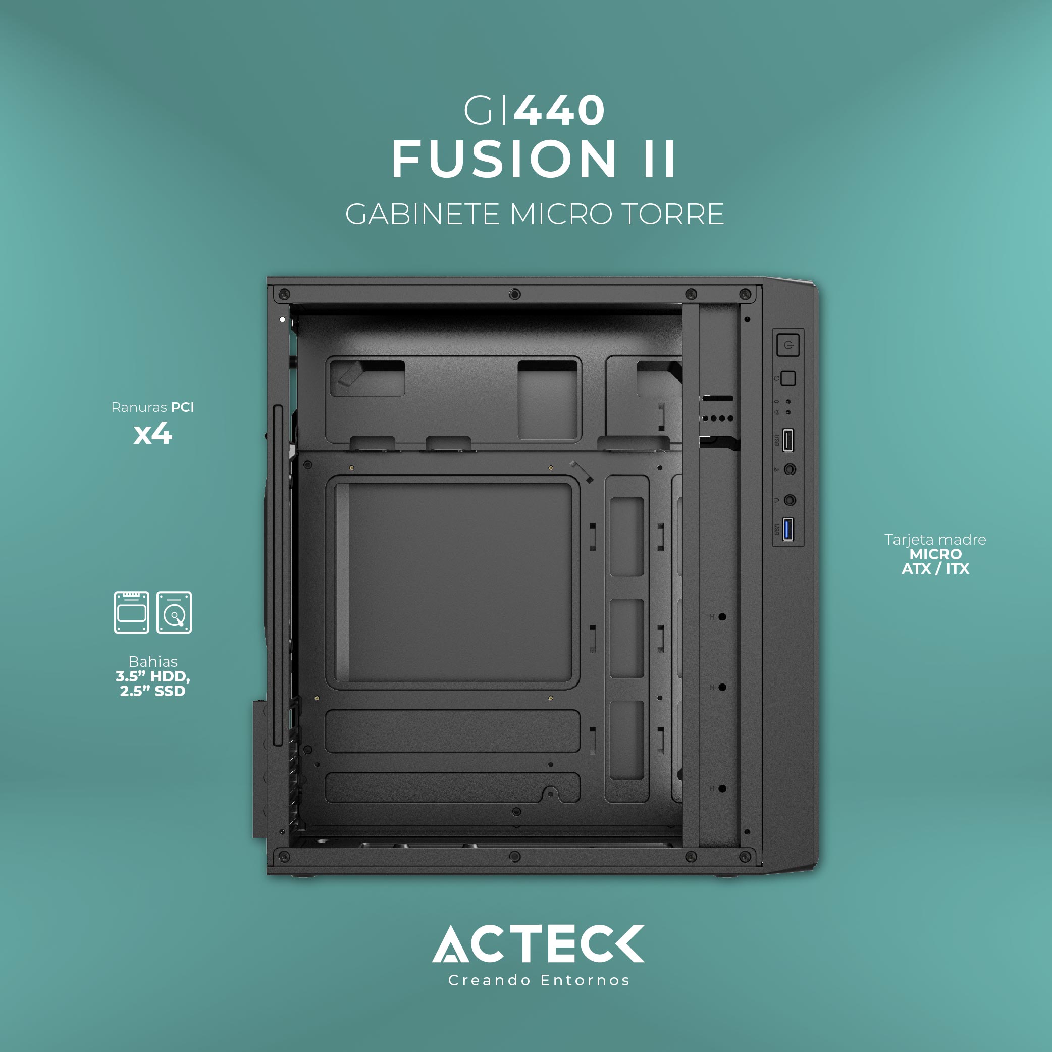 Gabinete ACTECK GI440 