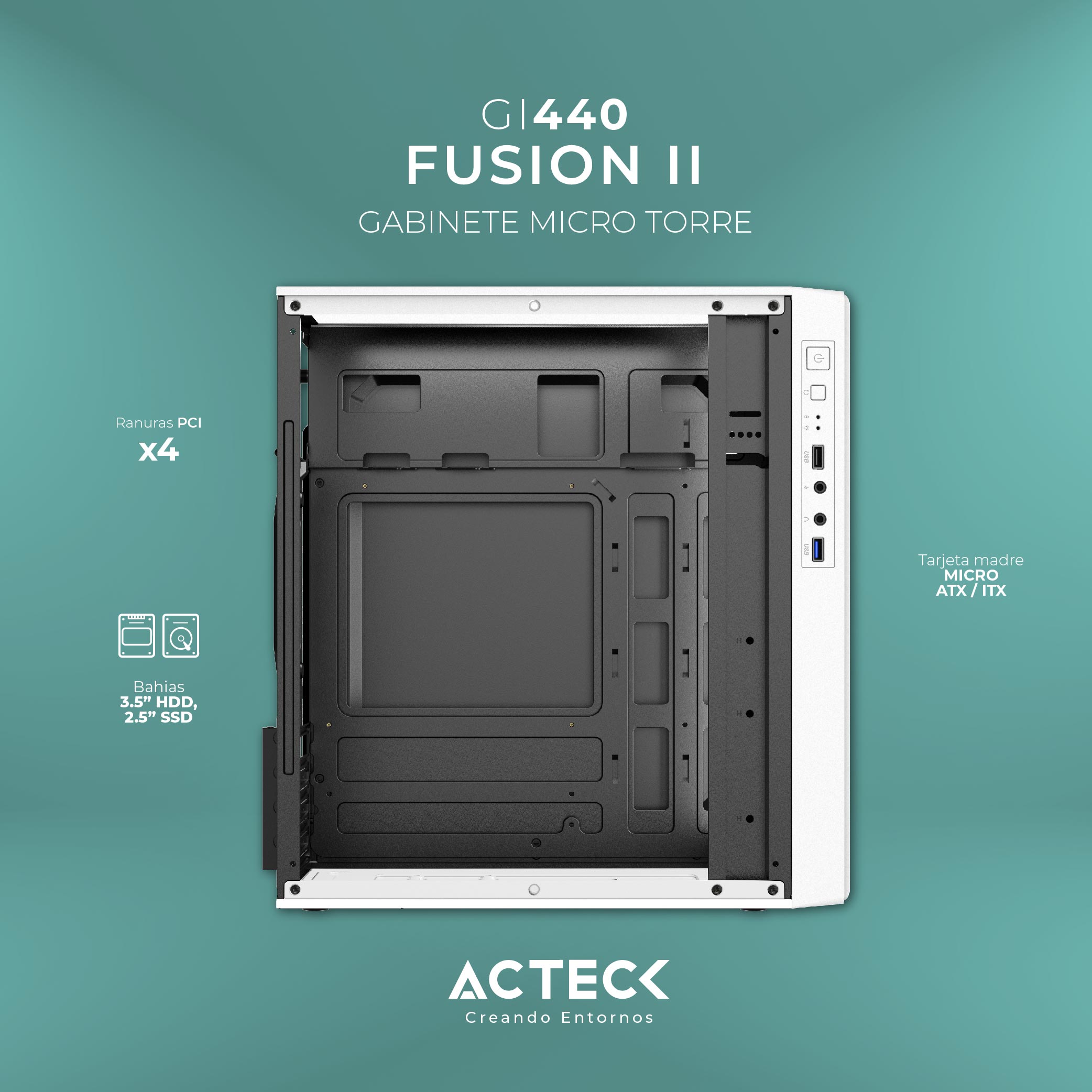 Gabinete ACTECK GI440 
