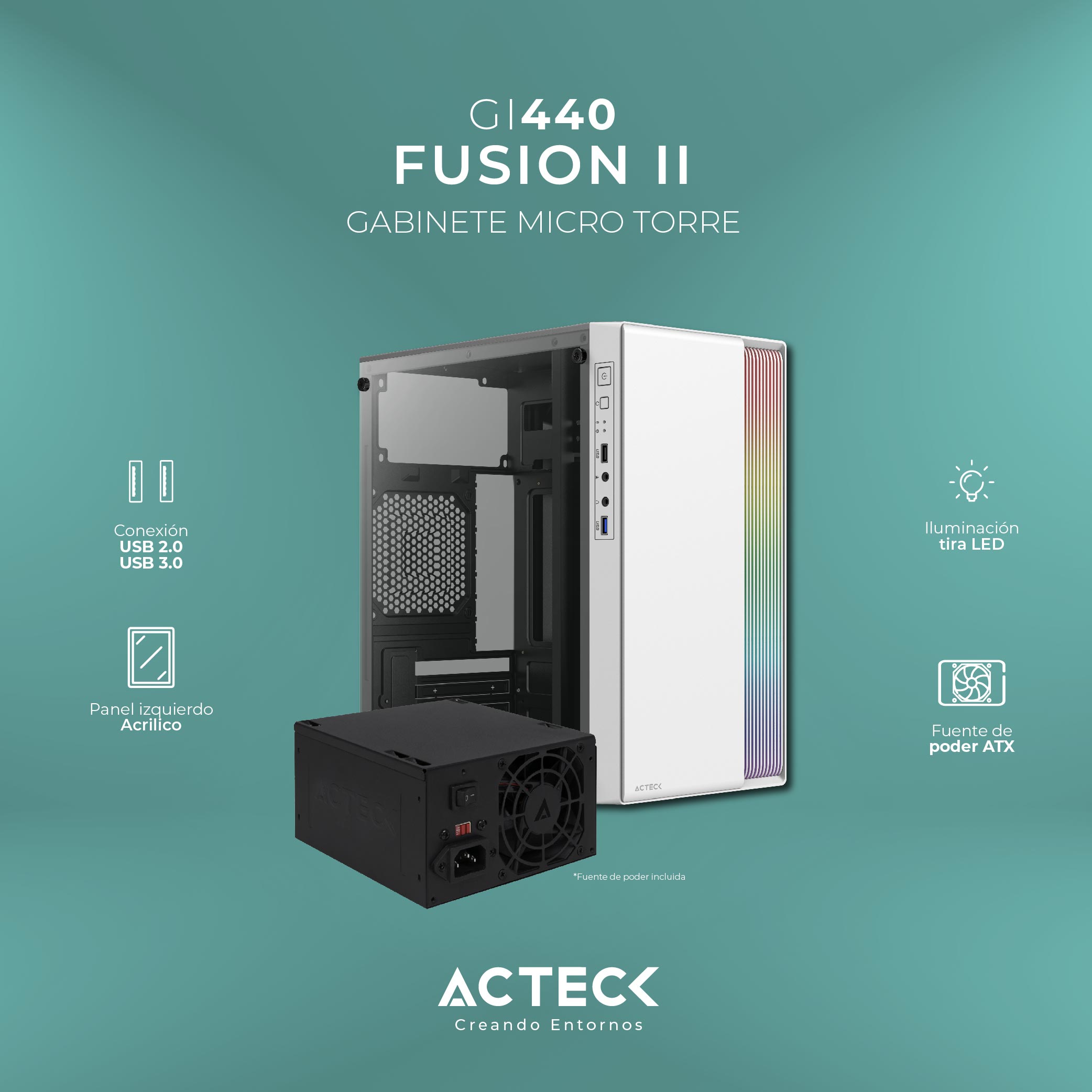 Gabinete ACTECK GI440 