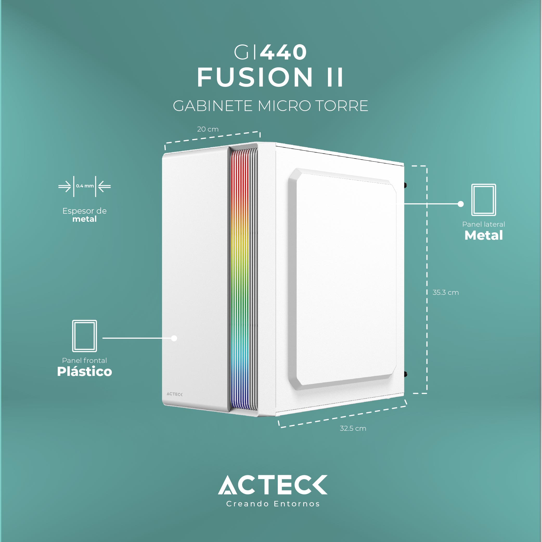 Gabinete ACTECK GI440 