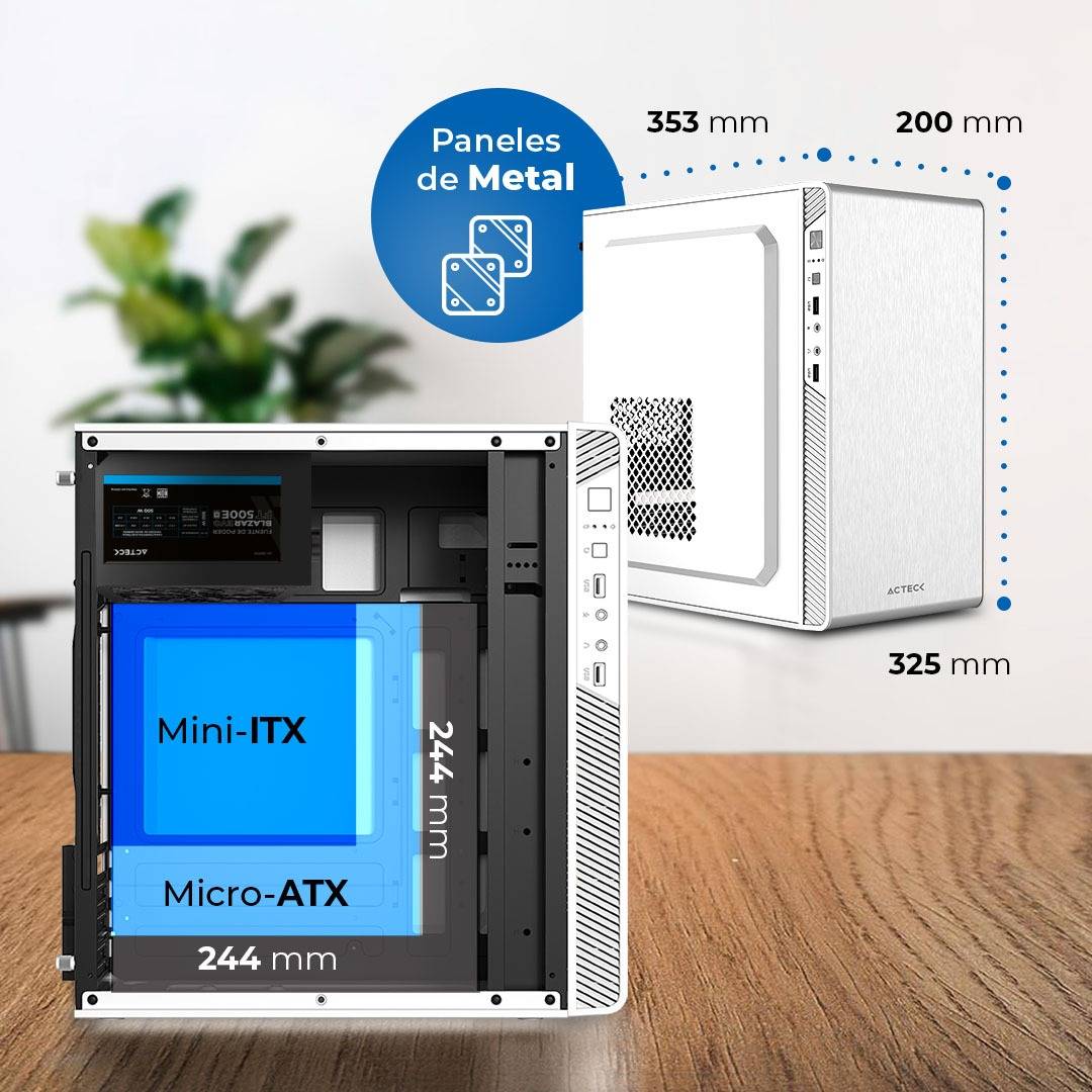 Gabinetes para computadoras  ACTECK GI215F