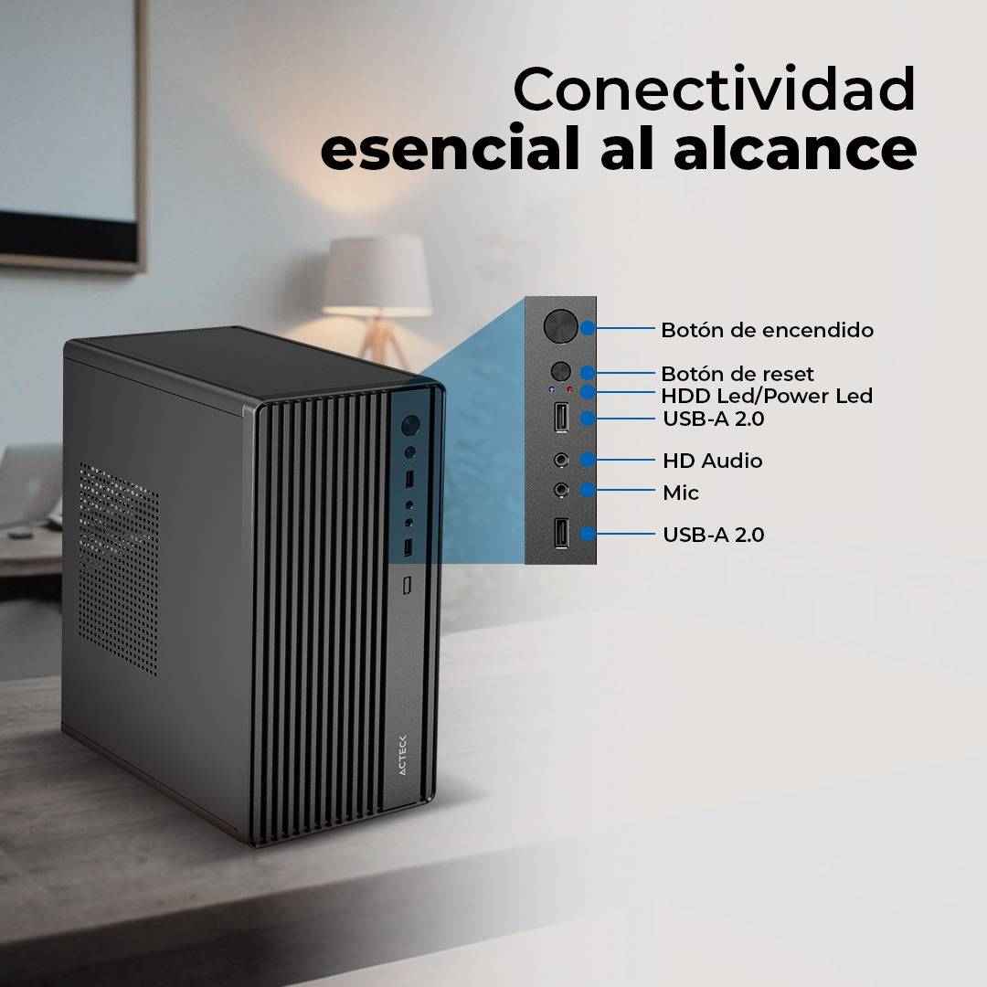 Gabinetes para Computadoras ACTECK APEX GI205F