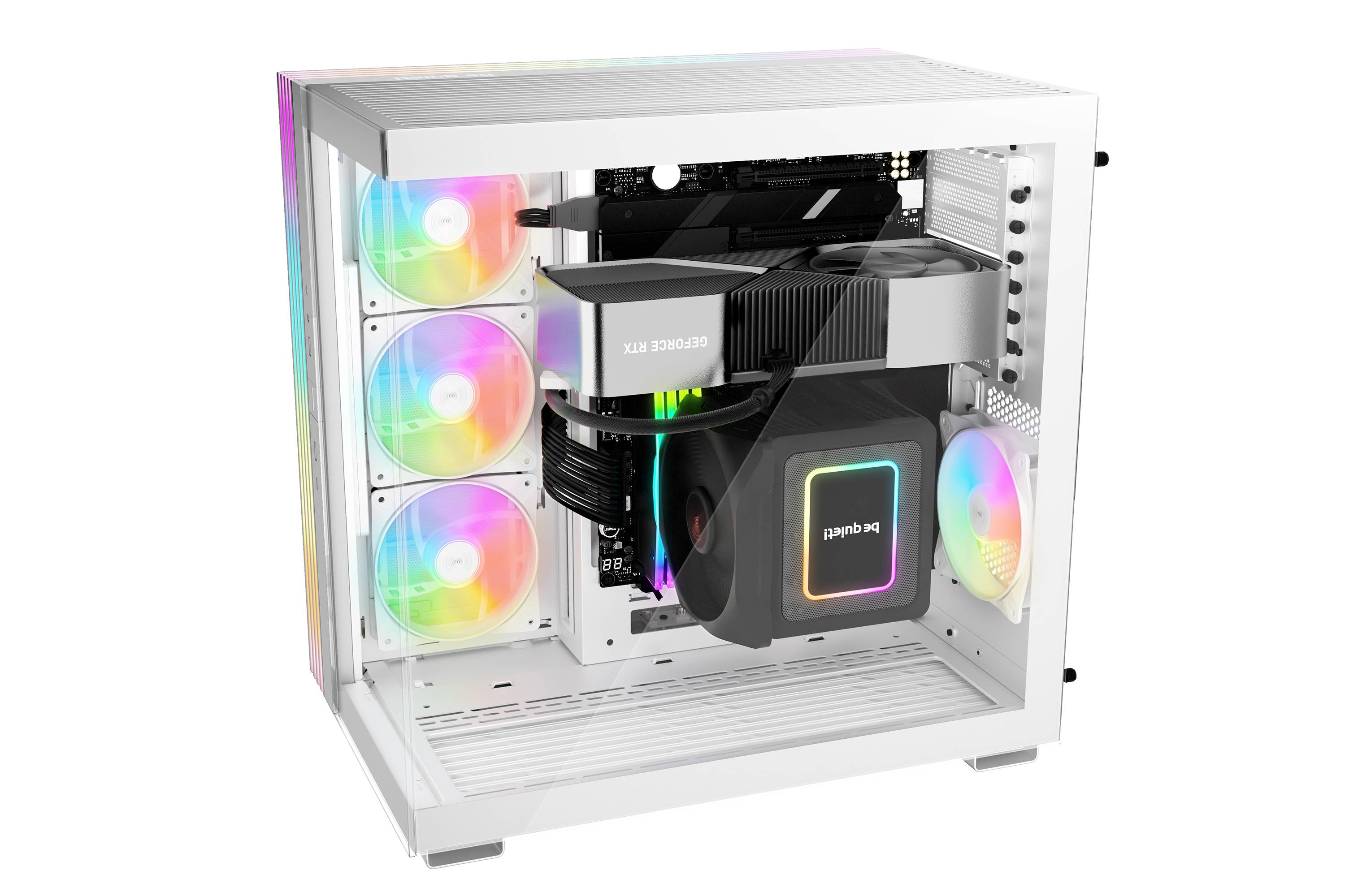 Gabinetes Gaming Be Quiet GABINETE LIGHT BASE 600 DX WHITE