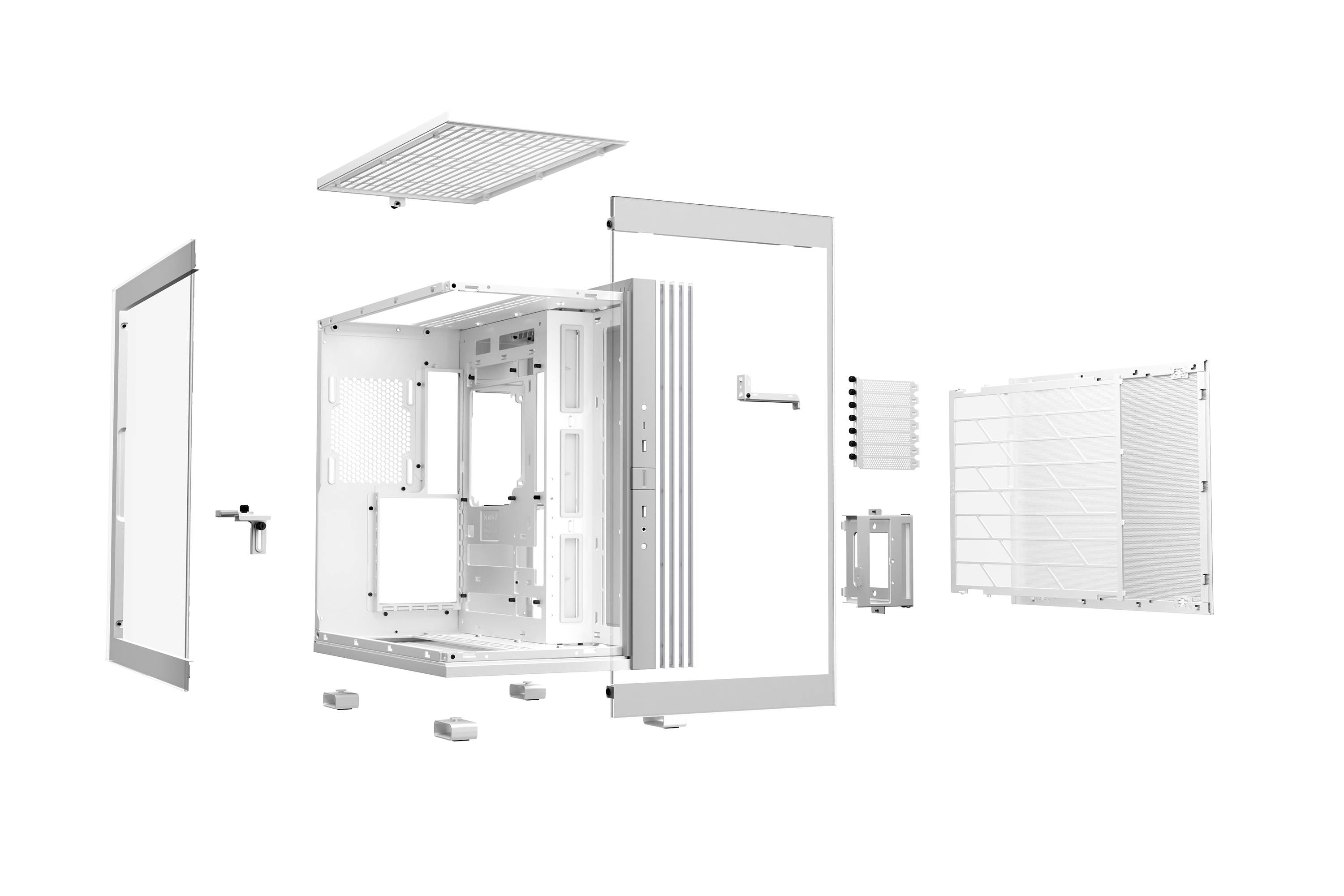 Gabinetes Gaming Be Quiet GABINETE LIGHT BASE 600 DX WHITE