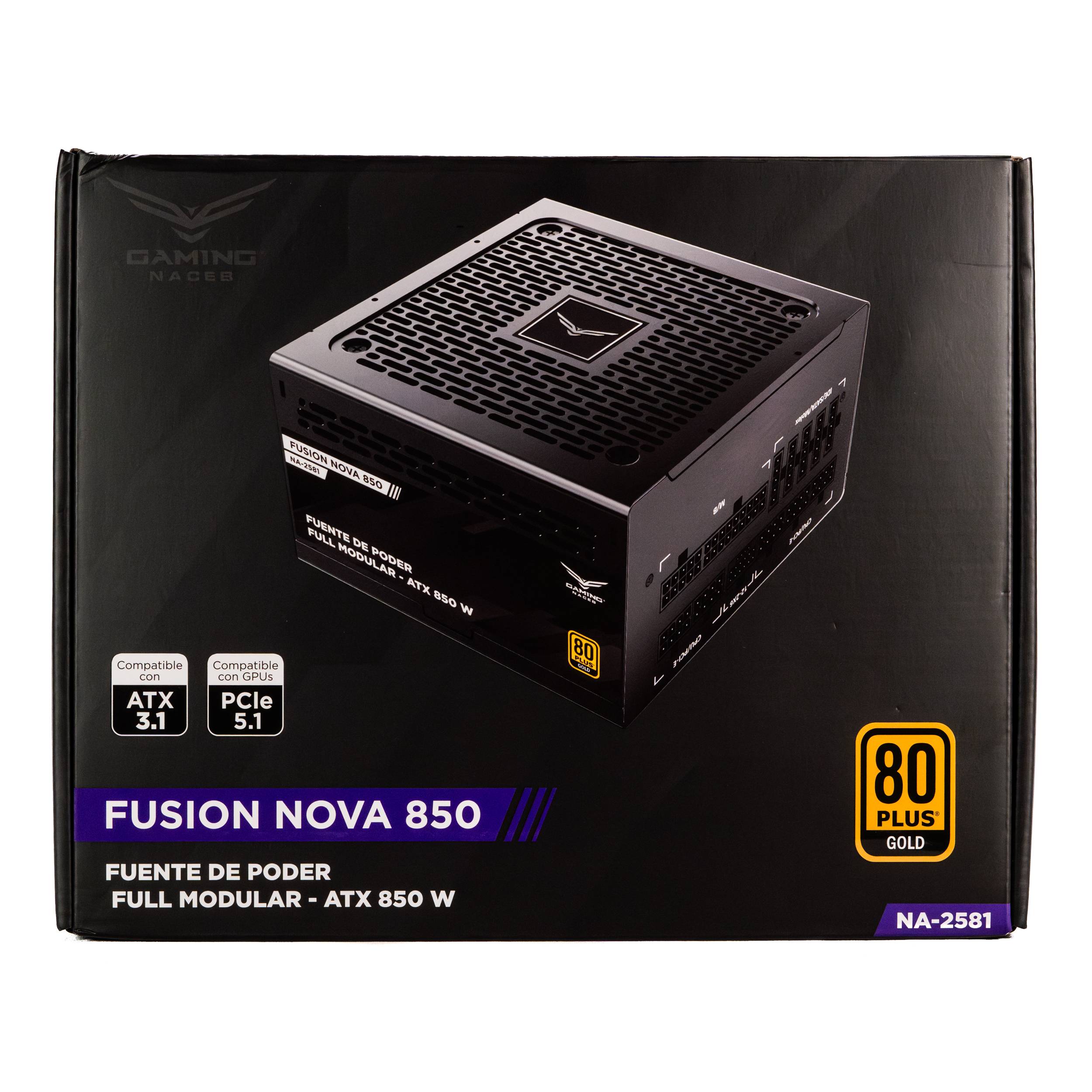 Fuente de poder Naceb Technology NA-2581