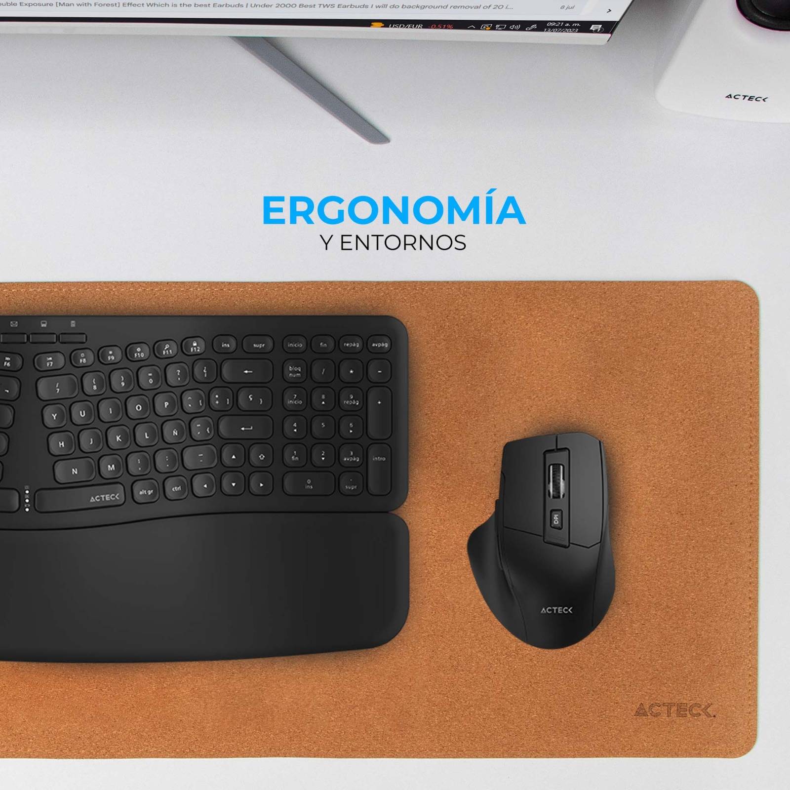 Kits para Teclado Y Mouse ACTECK MK650