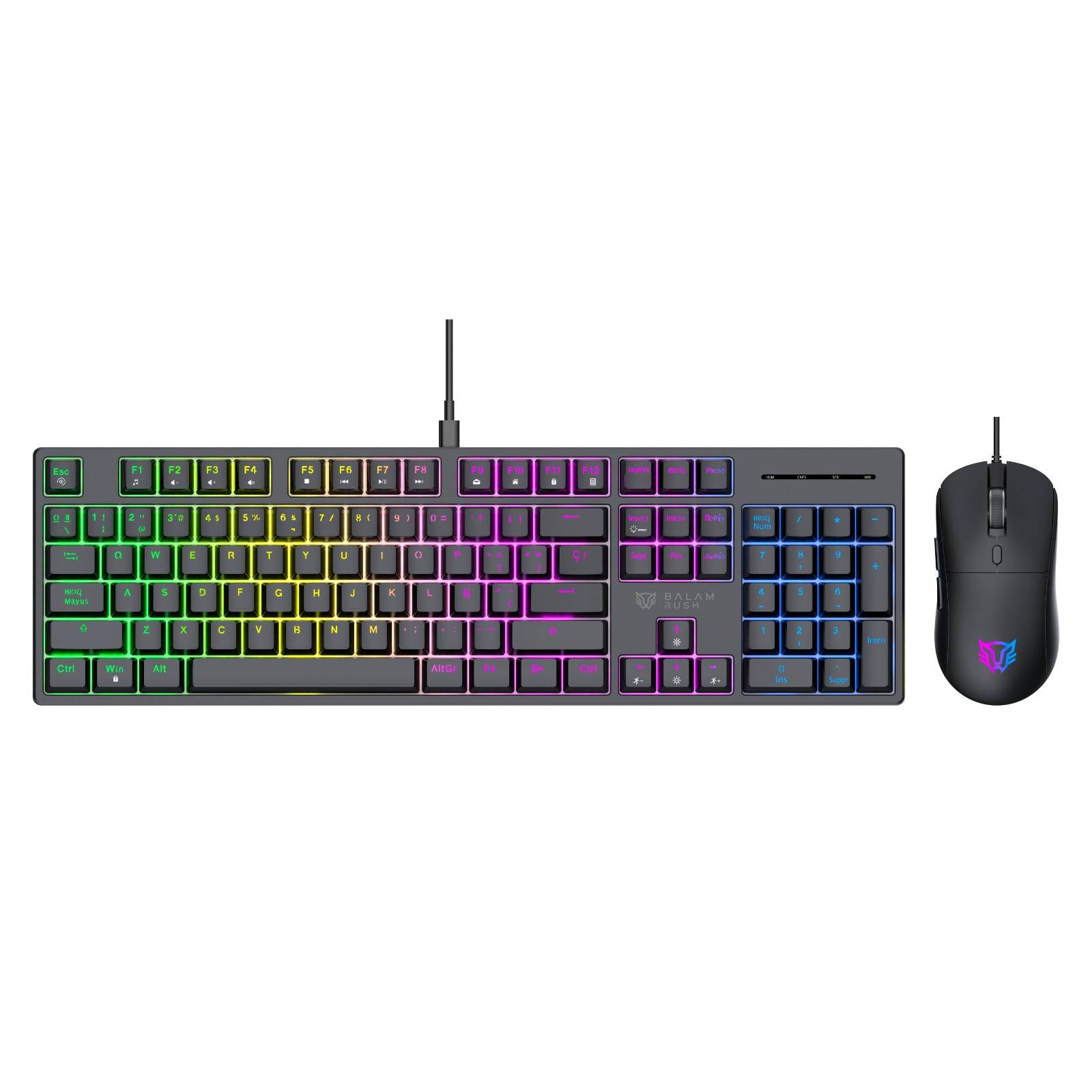 Kits de Teclado y Mouse Gaming Balam Rush Fusion Vanguard