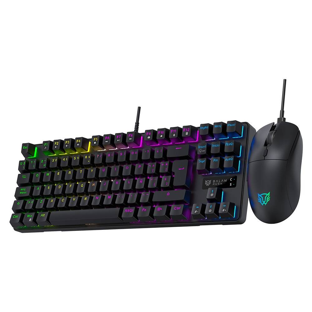 Kits de Teclado y Mouse Gaming Balam Rush Fusion Vanguard TKL CKG680