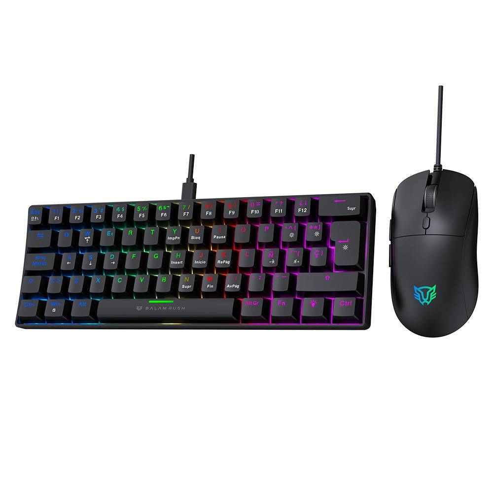Kits de Teclado y Mouse Gaming Balam Rush Fusion Vanguard CKG660