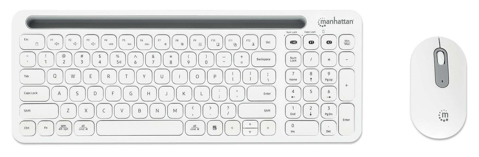 Kit de teclado y mouse MANHATTAN 180580