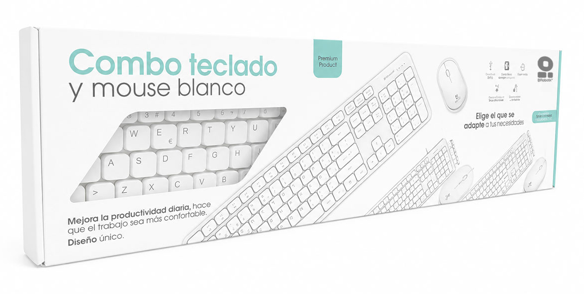 Kits para Teclado y Mouse BROBOTIX 6008010