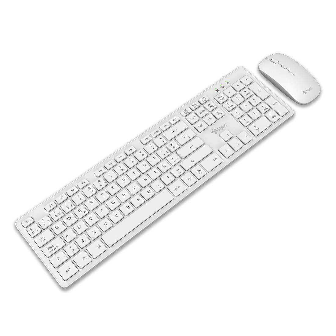 Kits para Teclado y Mouse Stylos STPKTM5W