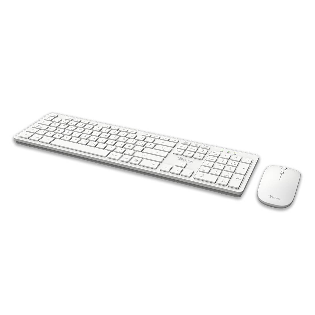 Kits para Teclado y Mouse Stylos STPKTM5W