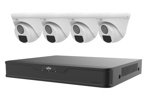 Kit de videovigilancia UNIARCH XVR301-04F/4*UAC-T112-F28 