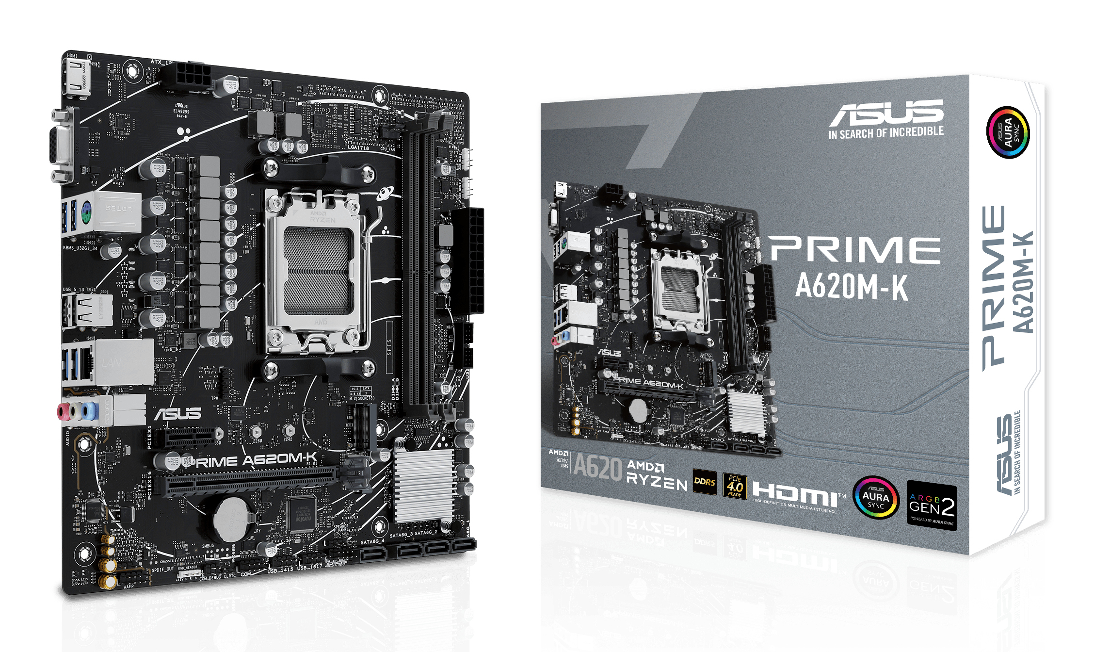 Motherboards ASUS PRIME A620M-K