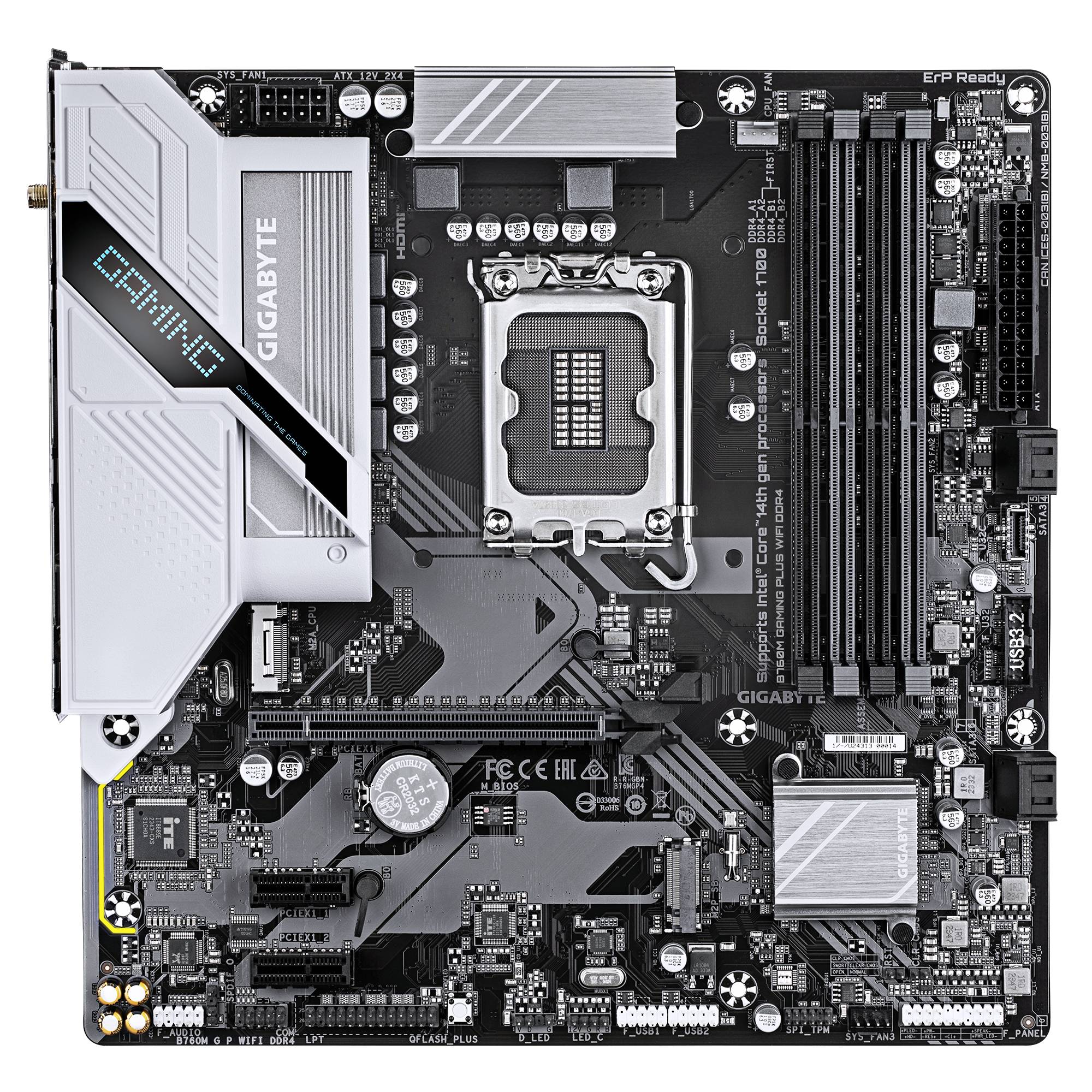 Motherboards GIGABYTE B760M G  P WIFI  DDR4